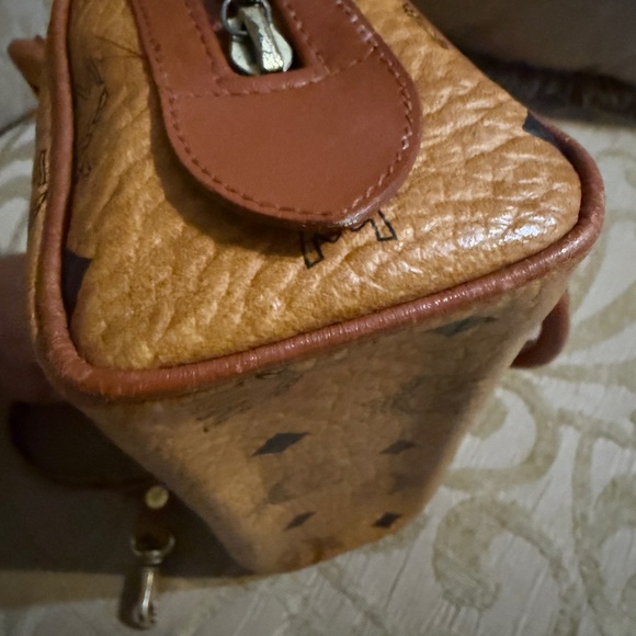 MCM mini Boston with detachable straps with COA preowned - Picture 8 of 16